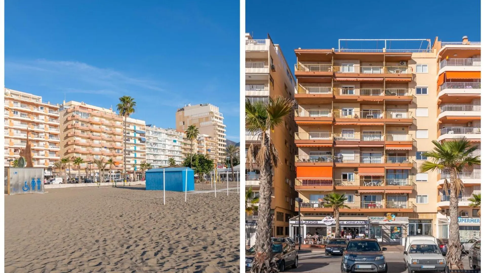פואנגירולה 1ª Linea De Playa, Estudio Nuevo Para Pareja